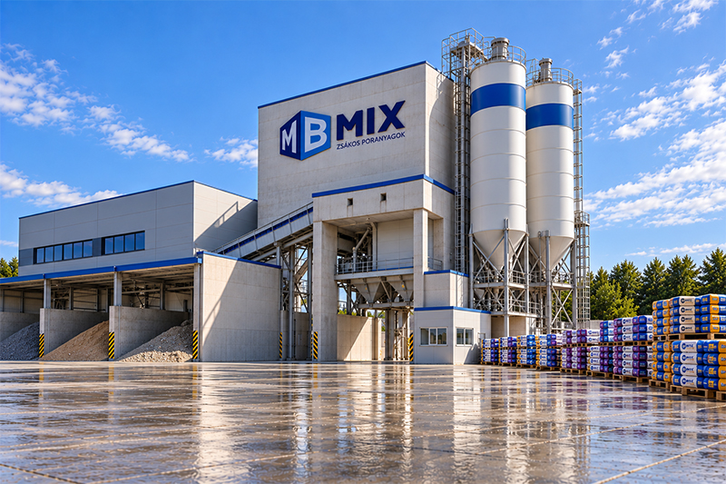 MB MIX gyárépület